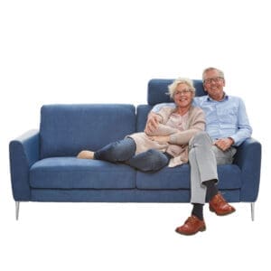 Comfortbank Nilo olijfgrijs