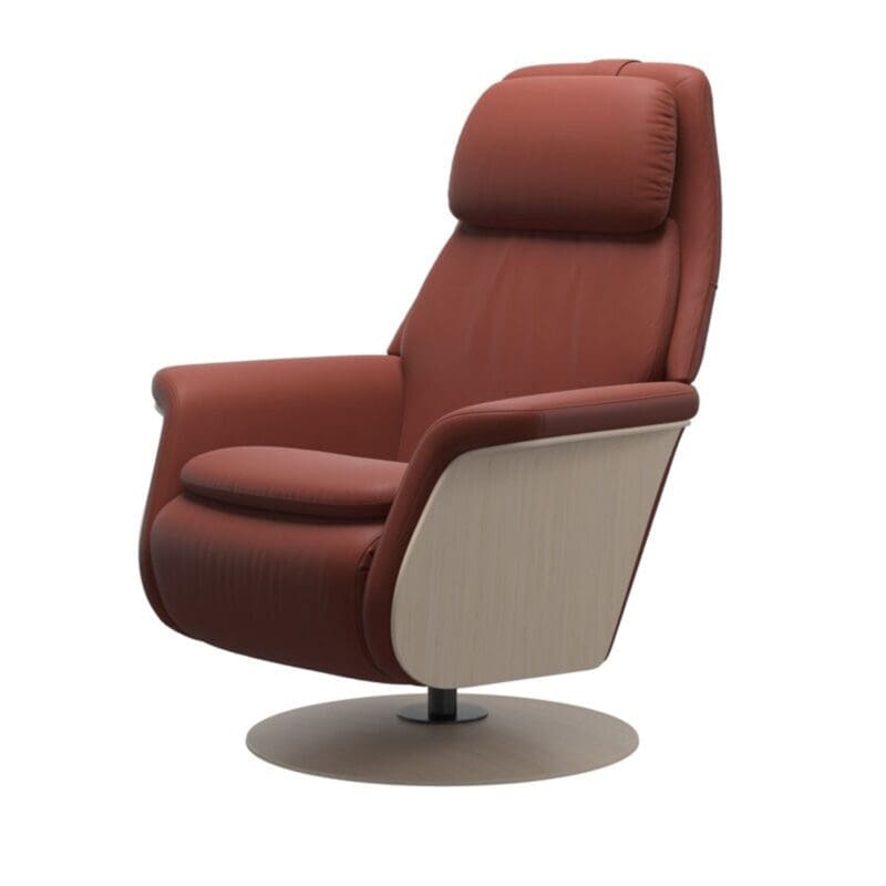 relaxstoel-stressless-sam-hout-beige-sfeerbeeld-1 Stressless Sam