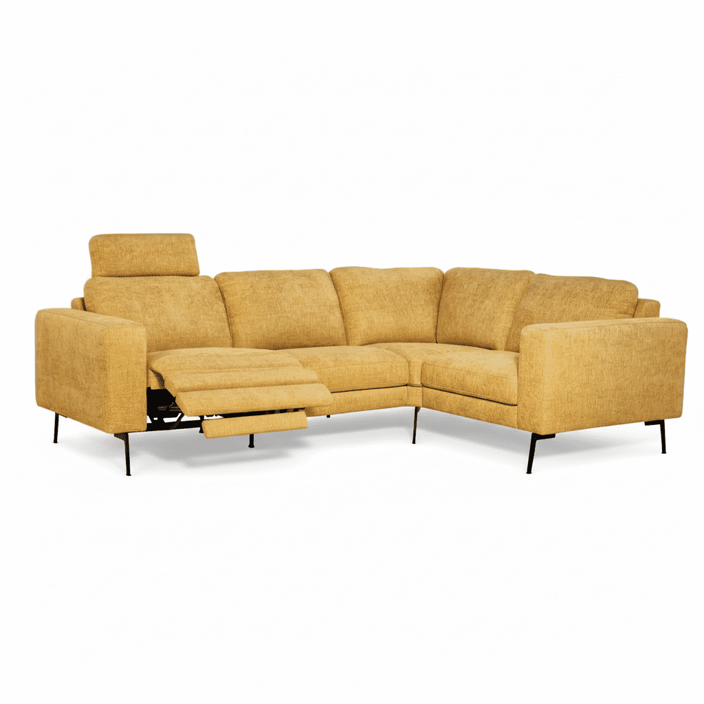 Easysit_hoekbank_Luca_zandkleur Relaxbank Luca zand